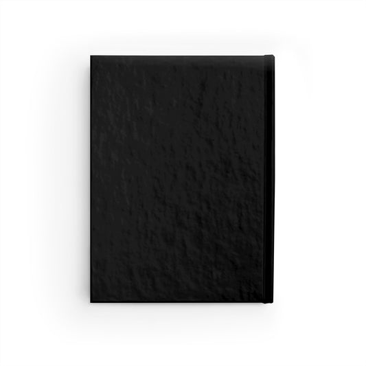 Mystic Glyphs Ruled Journal — Abstract Globe Symbol Notebook